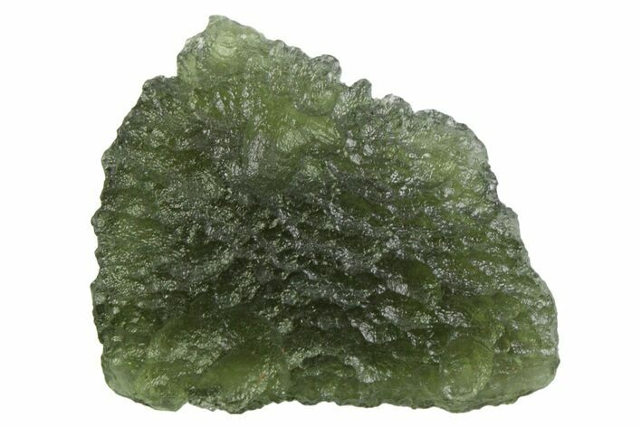 Green Moldavite Tektite ( g) - Czech Republic #359447